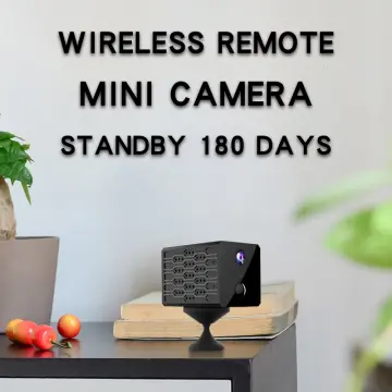 4K HD Spy Camera Wireless Hidden Camera WiFi Long Battery Life Mini  Real-time Remote View Mini Convert Camera with Phone APP Night Vision  Motion Sensor Magnetic Security Surveillance Cam for Car 