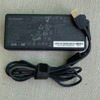 อะแดปเตอร์แหล่งคอมพิวเตอร์โน้ตบุ๊ก Lenovo 20V 6a ของแท้ดั้งเดิมพอร์ตสี่เหลี่ยมพร้อมเข็มแหล่งจ่ายไฟ120W