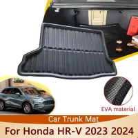 สำหรับ Honda HR-V HRV HR V E HEV 2022 2023 2024 RV5อุปกรณ์เสริมรถด้านหลัง Trunk Mat กันน้ำชั้นถาด Liner Cargo Boot พรม1x