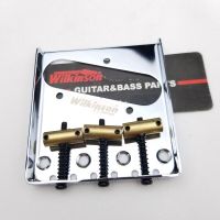 KR-Wilkinson WOT01 Brass Saddles Chrome Vintage Bridge For Tele Electric Guitar