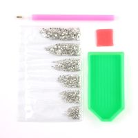 【CW】 Rhinestones Flatback Mixed Sizes Glass Charms Set Decoration Stones Manicure Accessories