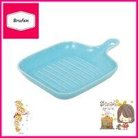 จาน PORCELAIN มีด้าม 9 นิ้ว KECH SOLID BLUEPORCELAIN BAKING DISH TRAY WITH A HANDLE KECH 9IN SOLID BLUE **พลาดไม่ได้แล้วจ้ะแม่**