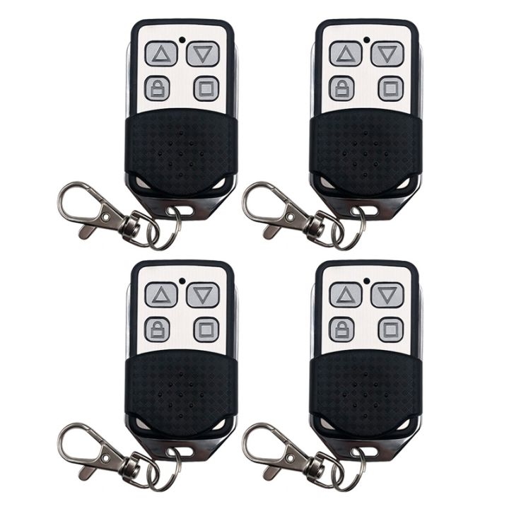 4X 4 Button Electric Garage Door Opener Wireless Remote Control 433MHZ