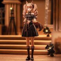 Morris8 Arknights 18cm Angelina Figure Game Periphery Beautiful Girl Trumpet Model Ornaments Doll Gifts Toys Kawaii