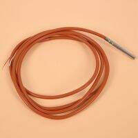 2 Wire PT1000 Temperature Sensor Thermistor Silicone Gel Coated 1.5Meters Probe 45mm x 5mm -50-180 Centigrade RTDs