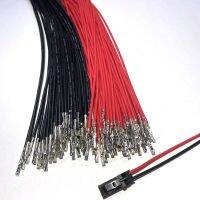 【hot】☃♘℡  50PCS TJC8 MX2.54 2.54MM Pitch Dupont Wire 24awg 10-30cm Single/Double With Buckle Terminal