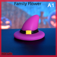 Family Flower Flash Sale รูปแกะสลักขนาดเล็กรูปทิวทัศน์ฮาโลวีนทำจากเรซินเครื่องประดับสวนนางฟ้าขนาดเล็กรูปผีฟักทองน่ารักของตกแต่งสวน