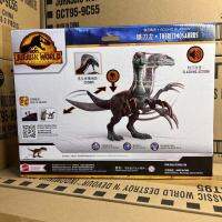 Mat Jurassic World Dominion เสียง Slashin Slasher Therizinosaurus รูปโจมตี Action เสียงเด็กวันเกิดของขวัญ GWD65