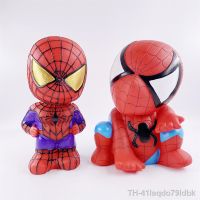 ◑▲ Superhero Spiderman Coin Piggy Bank para crianças Saving Money Box Brinquedos meninos Aniversário Presentes de retorno Brinquedo grande