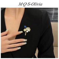 M·Q·S-Olivia  เข็มกลัด แต่งมุก แฟชั่นสำหรับผู้หญิง เข็มกลัด โลหะผสม ประดับไข่มุกเทียม พลอยเทียม เครื่องประดับแฟชั่น สําหรับผู้หญิง ของขวัญสร้างสรรค์  เครื่องประดับแฟชั่นสำหรับผู้หญิง