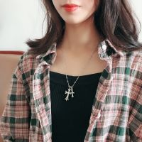 Necklace for Women Fashion Cross Zircon Pendants Necklace Jewelry Accessories Wholesale