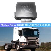 Truck Turn Signal Relay Flasher Unit ABS Flasher Relay for Scania Electrical System Flasher Relay 1328548 1401789 2159998