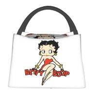 แฟชั่น Boop Bettys การ์ตูนฉนวนอาหารกลางวัน Tote กระเป๋าสำหรับสตรี Animation แบบพกพา Thermal Cooler Bento กล่องโรงพยาบาล Office