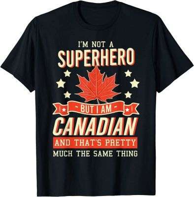 Canadian Canada Citizen Flag Superhero Power Eh T-shirt
