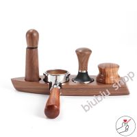 Tamper Base แท่นวางด้ามชงกาแฟ ที่วางแทมเปอร์ 4 ช่อง2 in 1 (ทรงเรือ)