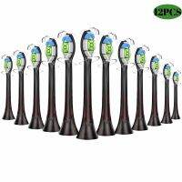 HX6064/65 Diamond Clean Replacement Toothbrush Heads for P Sonicare HX6013 HX6930 HX6730 HX6530 9023 9342 Sonicare R710