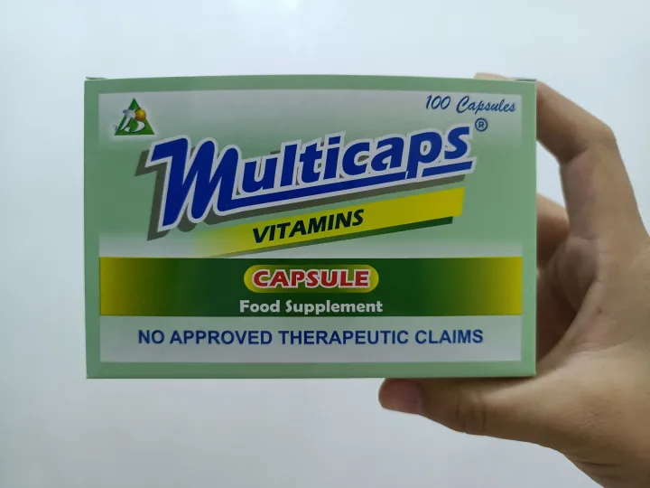 Multivitamins ( Multicaps 100 Capsules ) Lazada PH
