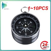 【YF】✼◕  1 10PCS Compass Aluminum Chain Outdoor Camping Trekking Hiking Survival