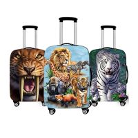 Animal world design Luggage Protective Cover Travel Suitcase Cover Elastic Dust Cases For 18 to 32 Inches Travel Accessories