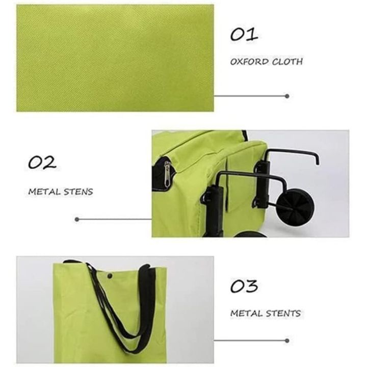new-with-wheels-storage-bag-for-traveling-2-in-1-multifunction-foldable-shopping-cart-telescopic