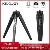 ۞❡⊙ Use A Computer14bth2dgd KINGJOY Alloy Desktop Tabletop Tripode Holder with 1/4 Screw for DSLRs Camcorder