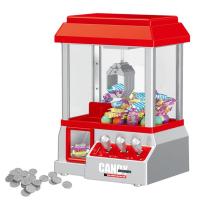 Claw Machine for Kids Arcade Mini Toy Grabber Machine for Kids Electronic Prize Dispenser Toy with Arcade Music And 24 Game CoinsParty Game for Children reasonable