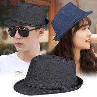 【Hot Sale】 Hat Mens and Outdoor Denim Top Womens All-match Sunshade British Gentleman