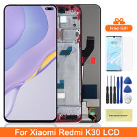 6.67 "; K30 Lcd สำหรับเหมาะสำหรับ Xiaomi Redmi K30จอแสดงผล LCD หน้าจอสัมผัสพร้อมกรอบ Digitizer 4G 5G สำหรับ RedmiK30 Lcd