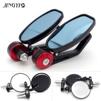 Motorcycle Mirror Handlebar Bar End Side Rearview Mirrors For street twin speed triple street triple 675 street triple