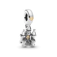 [พร้อมส่ง สินค้าแท้ ?] Pandora Two-tone Castle Dangle Charm