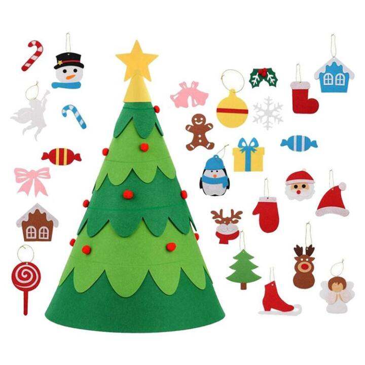 diy-felt-christmas-tree-3d-lighted-felt-christmas-tree-set-for-toddlers-with-handmade-accessories-and-led-string-light-christmas-new-year-decorations-gift-for-party-suppliers-and-children-workable