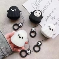 Fashion Luminous Ghost Nightmare Case For Apple Airpods 1 2 3 Pro Case Wireless Bluetooth Earphone Headphone Cover Soft Silicone Headphones Accessorie