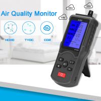 SHUAIYI JD-3002 Air Quality Detector CO2 HCHO TVOC Temperature Humidity Measuring Device CO2 Meter Multifunctional Air Quality Analyzer