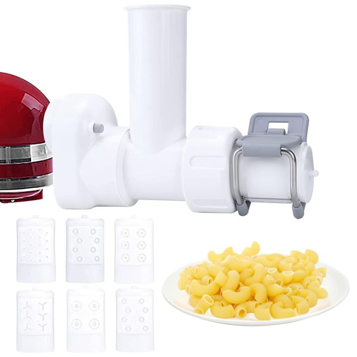 mixer-accessory-for-kitchenaid-stand-mixer-with-6-different-shapes-of-pasta-outlet-durable-pasta-attachment