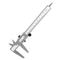 【New-store】 Cottage Craft Vernier Caliper 0-120มม./160M เหล็กคาร์บอนความแม่นยำสูงโลหะเครื่องวัดเส้นผ่าศูนย์กลางไมโครมิเตอร์ Pie De Rey Paquimetro เครื่องมือวัด