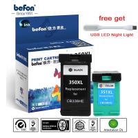 Befon เติม350XL 351XL ตลับอะไหล่สำหรับ HP 350 351 Hp350ตลับหมึกเติมหมึก D4260 4260 D4360 C4200 C4280 C4480