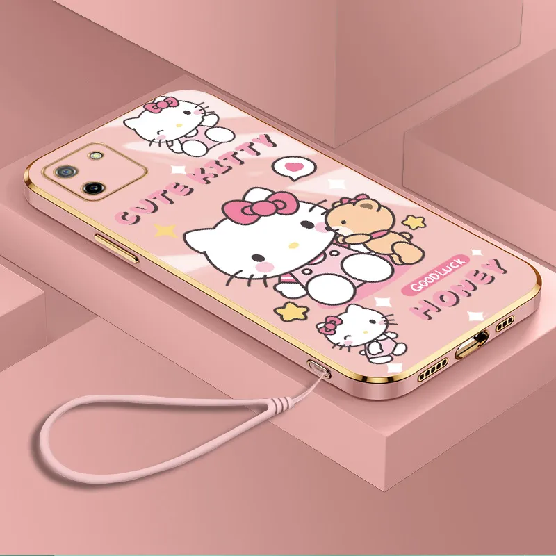 Sanrio Phone Case with Mirror & Dangle Charm – GoodChoyice