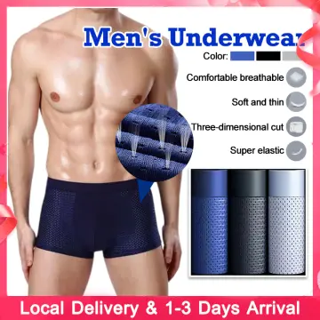CMENIN MiiOW 4Pcs Ins Sexy Men Underwear Man Boxer Underpants Comfort  Polyester Transparent Trunks Men's Panties Bxoers Shorts For Men M1020