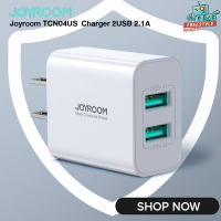 JOYROOM TCN04US Charger 2USB 2.1A - หัวชาร์จ 2 ช่องจ่ายไฟ 2.4A