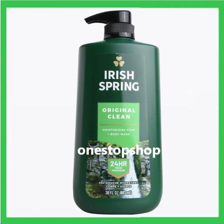 Irish Spring Original Clean Body Wash 887mL | Lazada PH