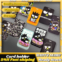 [Ready Stock]BADTZ MARU ID card holder bank card protective cover with lanyard student ID card cases campus subway card Bus card holders cover key chain