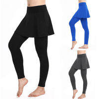 กระโปรง Leggings กางเกงเทนนิสผู้หญิงสบายๆ Push Up tights กีฬากางเกงโยคะฟิตเนสเสื้อผ้ากางเกงไม่มีรอยต่อกางเกงผู้หญิง...