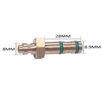 ∏▨☎ 6mm/6.4mm/8mm Quick Connector For Air Compressor Filling Probe Air Connector Adaptors