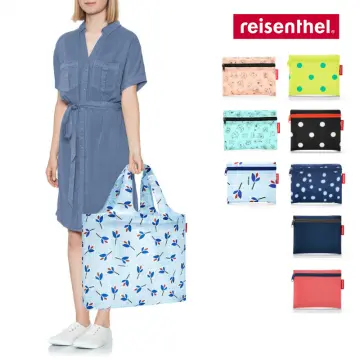 reisenthel mini maxi shopper dots - foldable shopping bag with attractive  design - water repellent