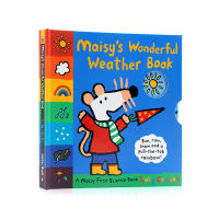 Original English Maisy wonderful weather Book mouse Bobo weather Book Lucy cousins childrens interesting hardcover operation picture book