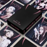 card blackpink Thẻ HD LISA JENNIE ROSE Album Mới Thời Trang 55 Cái bộ Thẻ