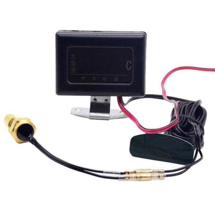 12V 24V Universal Digital Water Temperature Gauge for Car Water