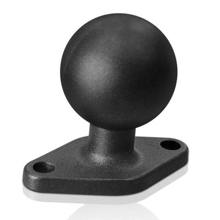 Aluminum Rhombus Mounting Base with Rubber Ball Head Motorcycle