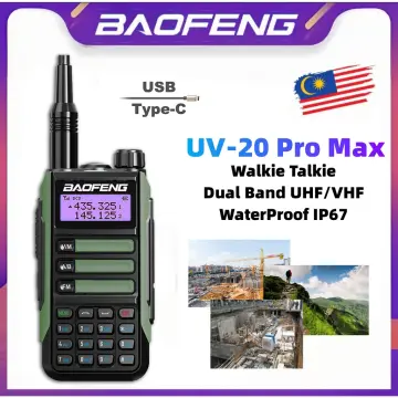 Free Shipping🇲🇾ORIGINAL Baofeng UV-5R Walkie Talkie Dual Band