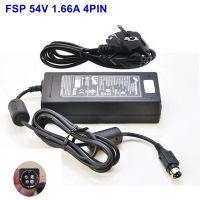 2023ของแท้ FSP 54V 1.66A 90W 4PIN อะแดปเตอร์ AC FSP090 DMBC1สำหรับ FSP ZYXEL GS1900-8HP LINKSYS LGS308P พาวเวอร์เครื่องชาร์จอุปกรณ์ LGS116P-AP